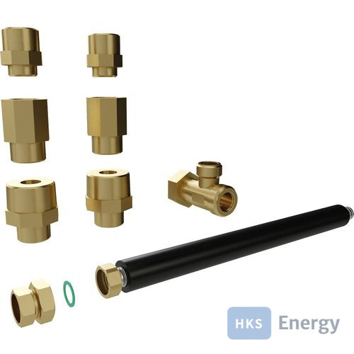 Bosch Installationszubehör CS 39 Anschlussrohrsatz Puffer, flexibel, L=2m – 7738113396