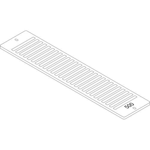 BO Aufsteckgitter 20/22-500 RAL9016 everp., 87183403050