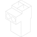 Bosch Anschlussklemme 2-polig braun VF 54912651