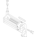 Bosch Wärmetauscher 43W (mit Dichtung) 73032