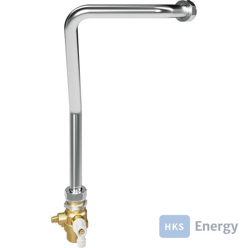 Bosch Zubehör für Wohnungsstationen Kaltwasserabgang inkl. Kugelhahn F7001 – 7735600613