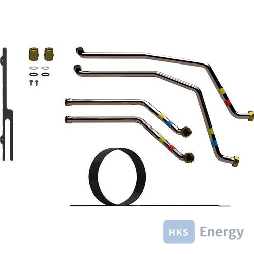 Bosch Installationszubehör CS 40 Anschlussrohrsatz Puffer, links/rechts – 7738113397