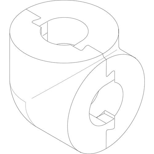 BO Wärmeschutz Winkel G1 x G1 schwarz everp., 8738804072