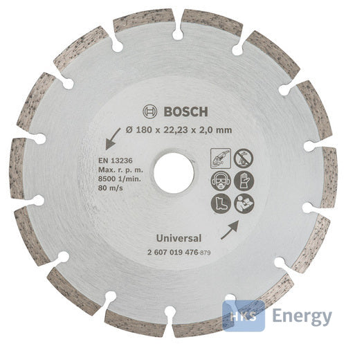 Bosch Diamanttrennscheibe Durchmesser: 180mm – 2607019476