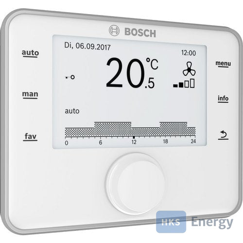 Bosch Zubehör Wohnungslüftung CV 200 Bedieneinheit für für V5001 C / V4000 CC – 7738114079