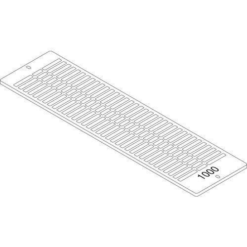 BO Aufsteckgitter 30/33-1000 RAL9016 everp., 87183404100