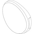 BO Isolierung Handloch D600 schwarz rund 87185420580