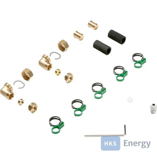 Bosch Zubehör Solartechnik FS 12-2 Flachdach-Anschluss-Set für SO5000TF – 7735600337
