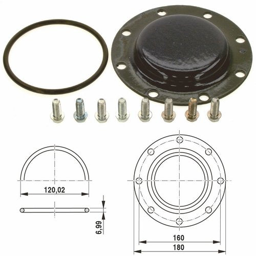 Bosch Handlochdeckel DN120 everp., 7747004736