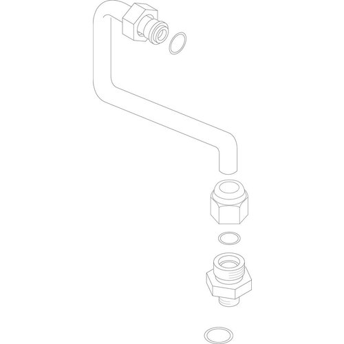 BO Verbindungsrohr Armatur/Brenner kpl 7100833