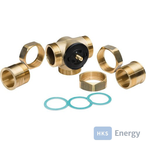 Bosch Zubehör für Erdwärmepumpen 3-Wege-Mischventil DN40 Kvs=65, 21/4" – 8738208674