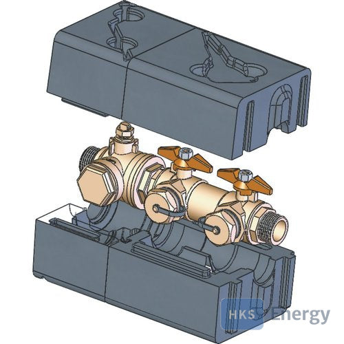 Bosch Zubehör für Erdwärmepumpen Füll- und Spüleinrichtung DN25 – 8718581709