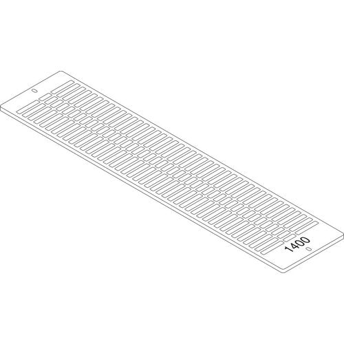 BO Aufsteckgitter 30/33-1400 RAL9016 everp., 87183404140
