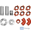 Bosch Anschluss-Set 3 für Erdwärmepumpen Vor-/Rücklauf Sole seitlich für T540-2 – 8738206906