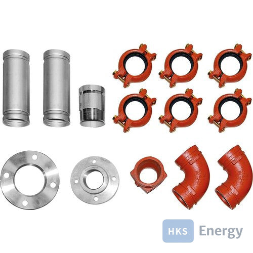 Bosch Anschluss-Set 3 für Erdwärmepumpen Vor-/Rücklauf Sole seitlich für T540-2 – 8738206906