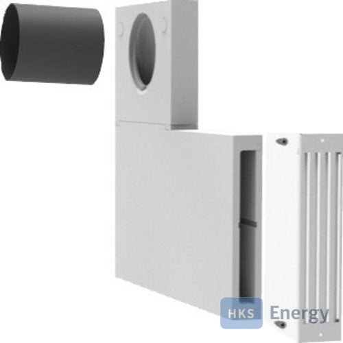 Bosch Zubehör dezentraler Lüftung LRL160 Lüfter-Rohbauset für Fensterlaibung – 7735600375