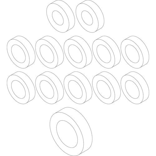 Bosch Set Weichschaum Rosetten P everp., 8735100598