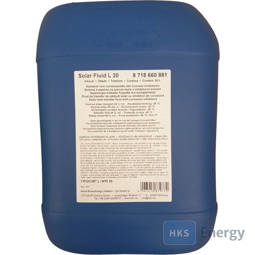 Bosch Zubehör Solartechnik SFF 10 Solarfluid für Flachkollektoren, 10 L – 8718660880