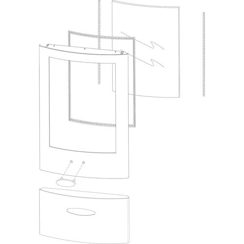 Bosch Sichtfensterscheibe everp., 63029386