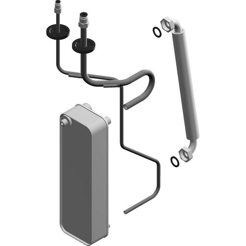 Bosch Wärmetauscher m. Rohrleitung 8738210367