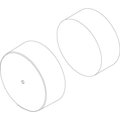BO Abdeckung + Isolierung D197 weiss everp., 8735100029