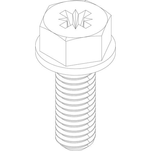 Bosch Schraube M5x15 87186517850 (MVP 3 Stück), je MVP