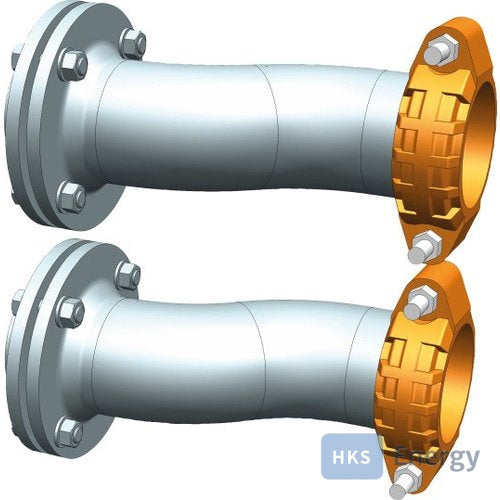 Bosch Installationszubehör für GC7000 WP Victaulic Flansch Verbinder 4 – 7736701913