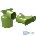 Bosch Zubehör Wohnungslüftung FKU140-4 Umlenkstück 1xFK140 kurz Set – 7724000164
