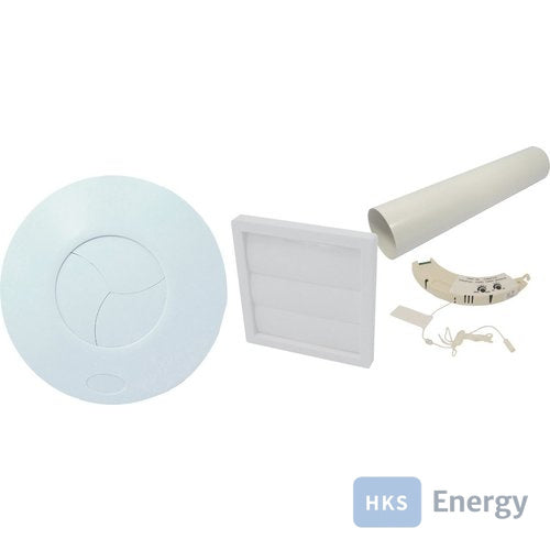 Bosch Zubehör dezentraler Lüftung LA60 Lüfter-Abluft-60 Komplettset – 7735600384