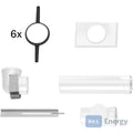 Bosch Abgaszubehör FC-Set80-C33x(hinten) Grundbausatz C33x im Schacht, d:80/125mm – 7738112748