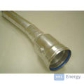 Remeha Abgasrohr D100/150mm - 4Gl, 55134