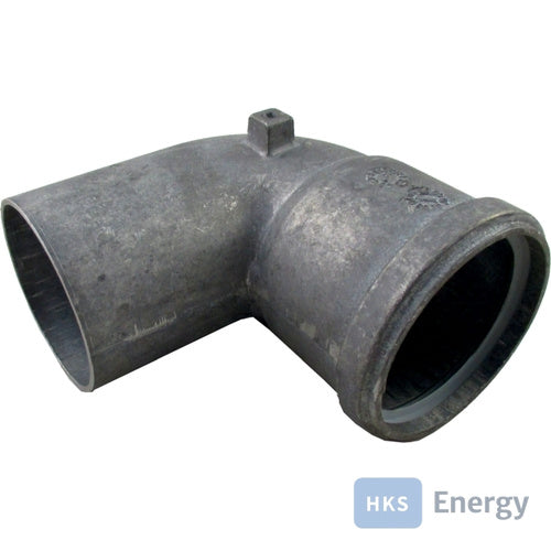 Wolf Bogen 90Gr, für Abgasleitung DN63, für TGK