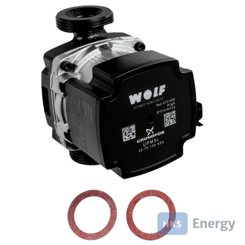 Wolf Hocheffizienzpumpe UPM3L, für CGB-2-38/55