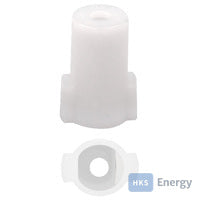 HRB AEG Brennerkupplung lang, einflächig, 8 mm – 206507