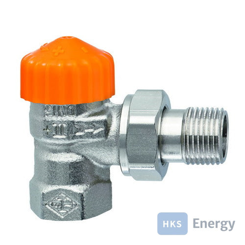 IMI Heimeier Thermostat-Ventilunterteil Eclipse Eckform DN10 – 3931-01.000