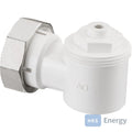 Oventrop Winkeladapter für Ventilheizkörper, weiß, M30 × 1,5 – 1011450